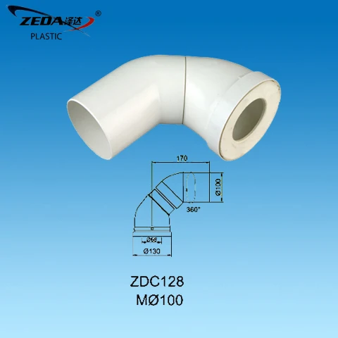 Toilet bowl connector pipe, WC pan tube,flexible shifting tube