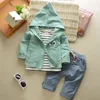 Infant wear 3PCS long-sleeved new cotton children's suit alibaba china boys clothes kids clothing stores designer baby clothes