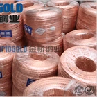 Low price 30awg bare copper wire braid factory, copper braid wire