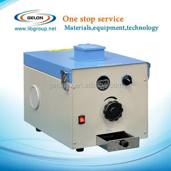 Compact electric jaw crusher with adjustable digital crushing size controller
