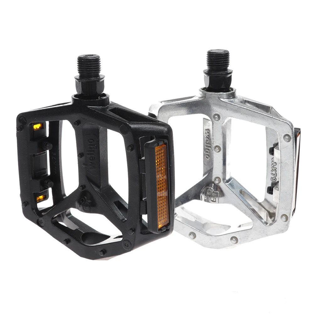 WELLGO B249 9/16" Cheap Bicycle Spare Parts MTB Pedal Mountain Bike Aluminum Alloy Bicycle Pedal, Black/silver
WELLGO B249 9/16" Cheap Bicycle Spare Parts MTB Pedal Mountain Bike Aluminum Alloy Bicycle Pedal, Black/silver