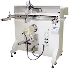 S1000R semi-auto screen printing machine for round product:pail, container, buckets