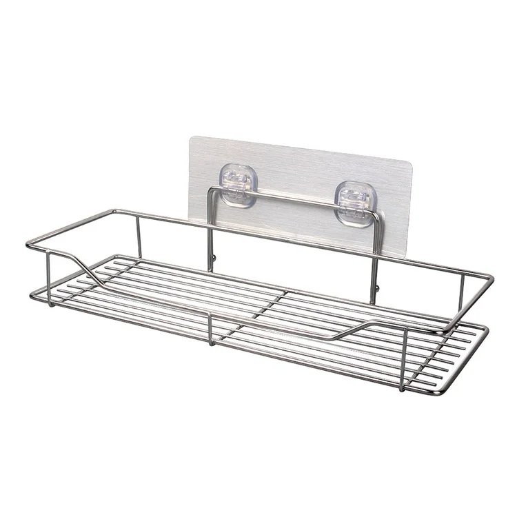 Promotional creative simple design wall mounted stainless steel commercial kitchen storage shelf, Silver
Promotional creative simple design wall mounted stainless steel commercial kitchen storage shelf, Silver