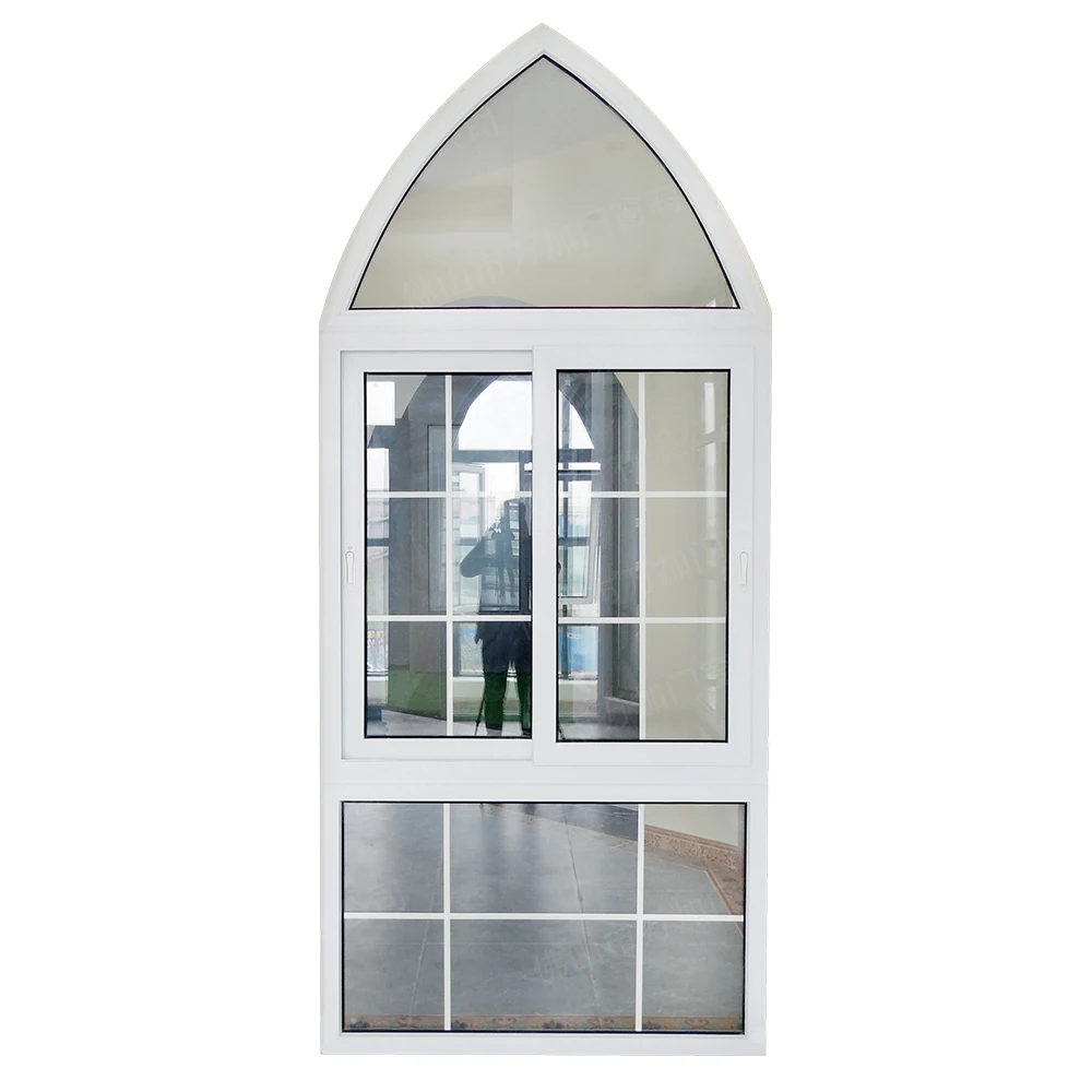 Upvc/pvc small sliding window impact windows