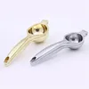 Manufacture Top Quality Lemon Squeezer Gold and Silver Color Stainless Steel Kitchen Gadgets Apple Juice Squeezer with Logo