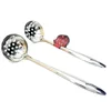 Wholesale New Design Stainless Steel Kitchen Slotted Ladle Frying Ladle
