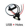 12V to 5V A type USB with mounting holes usb converter car power supply for MP4 navigator play hard disk recorder electronic dog