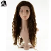 Angelbella Wholesale Natural Human Hair Lace Front Wig, Cheap Price Unprocessed Curl Hair Emo Wig