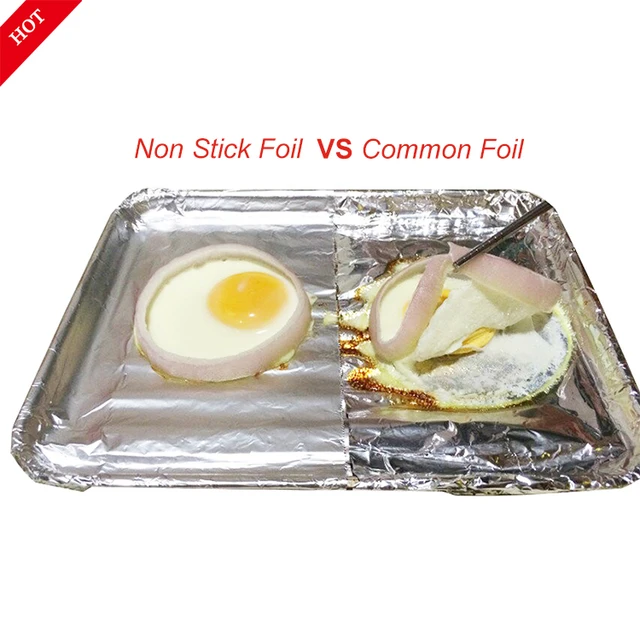 colored household non stick aluminum foil