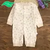 Best Sell Baby Jumpsuit Long Sleeve Organic Cotton Baby Romper Boys