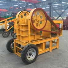 hard rock Jaw crusher with diesel engine