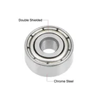R2zz Inch Miniature Ball Bearings 1/8 x 3/8 x 5/32 inch 3.175x9.525x3.967mm