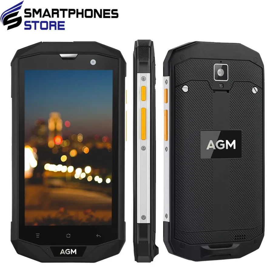 

Original AGM A8 SE IP68 Waterproof Mobile Phone 5.0HD 2GB RAM 16GB ROM Qualcomm MSM8916 Quad Core 8MP 4050mAh Smartphone, N/a