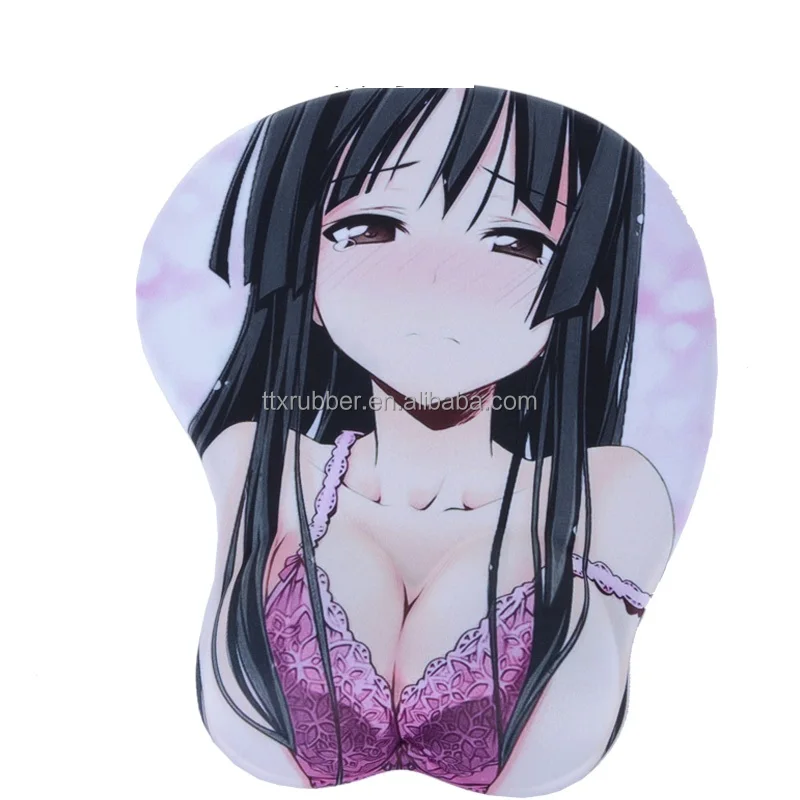 New High School DXD Rias Gremory Anime Girl 3D Mouse Pad Mat Wrist Rest Gift