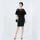 2019 New Products Black Blouse Ladies Lace Fashion blouse