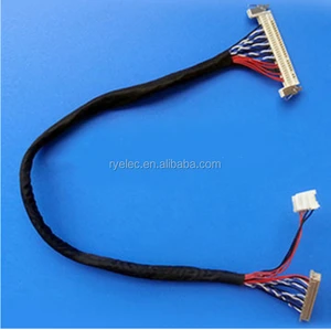 high quality custom oem 30pin idc lvds cable