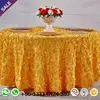 fashion rosette table skirt for banquet