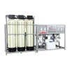 Industrial 2 stage automatic stainless steel reverse osmosis ro system water treatment water filter for tap water purification