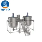 Machine Shampoo Machine High Quality Shampoo Mixer Making Machine Stainless Steel Liquid Mixing Tank