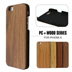 Smart Cell Phone Mobile Phone Accessories Wood Cover Cases for iphone Case 7plus