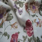 100% polyester woven plain upholstery flower print fabric (YH-25)