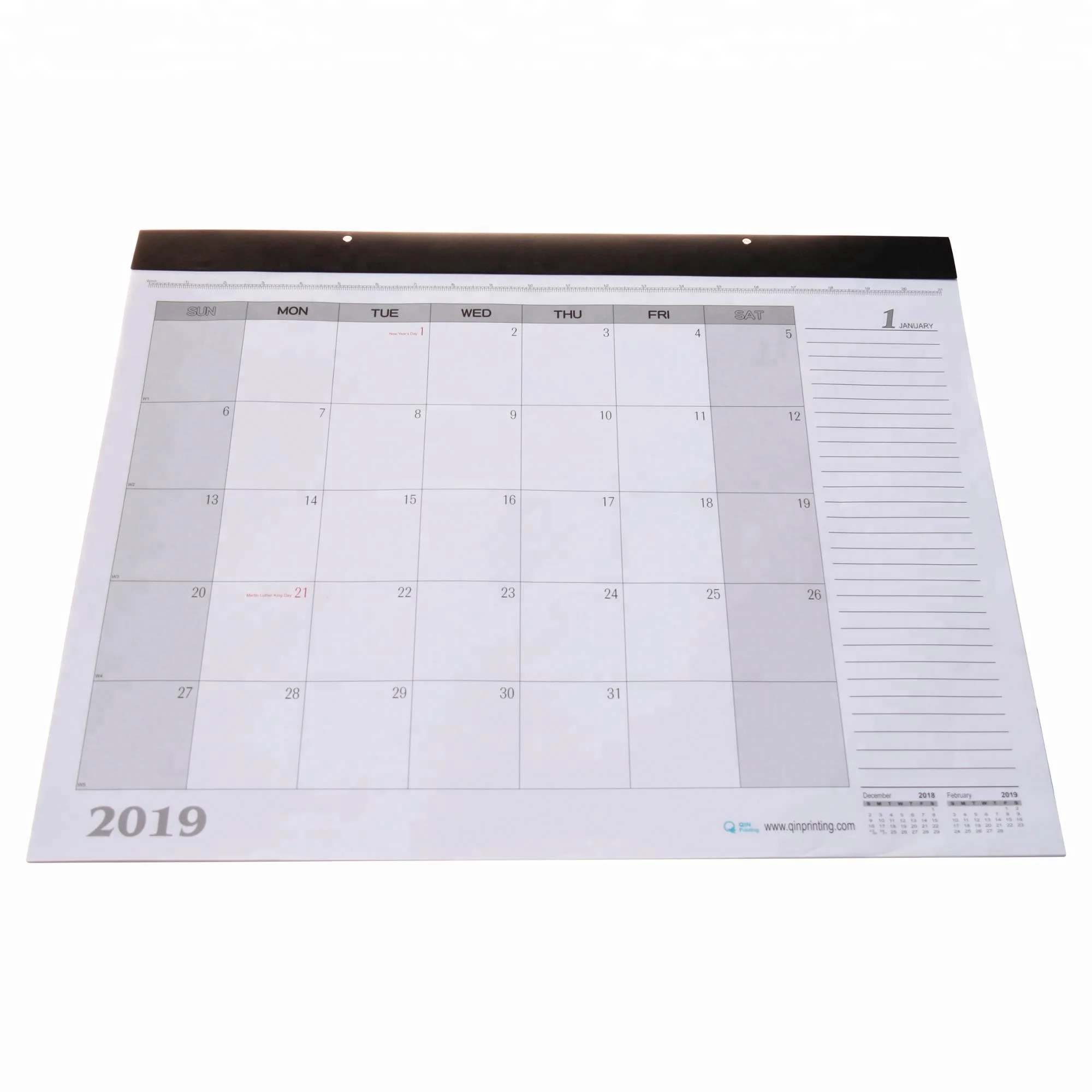 Free Design Wholesale Custom Monthly Desk Pad Calendar Buy