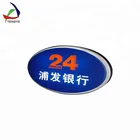Outdoor ad sign Round Advertising plastic light box