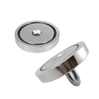 New product ideas 2019 500LBS pull force, D90 fishing magnet with Countersunk Hole and Eyebolt