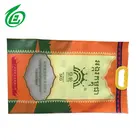 Unique design 5kg basmati breathable plastic bag for rice packaging