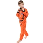 Hot sale Halloween costume for kids Child Orange astronaut cosplay Jumpsuit space suit for boys festival clothing