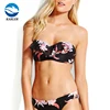 Factory OEM Custom Sexy Two Pieces Floral Print Swimsuit Private Label Swimwear Manufacturer