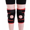 Adjustable spring neoprene knee support