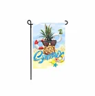 garden Flag Vertical Double Sided Spring Summer Yard Outdoor Decorative pineapple garden flag