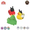 3 Party Favors RUBBER DUCKS Bug Ducky Bee Bath toy