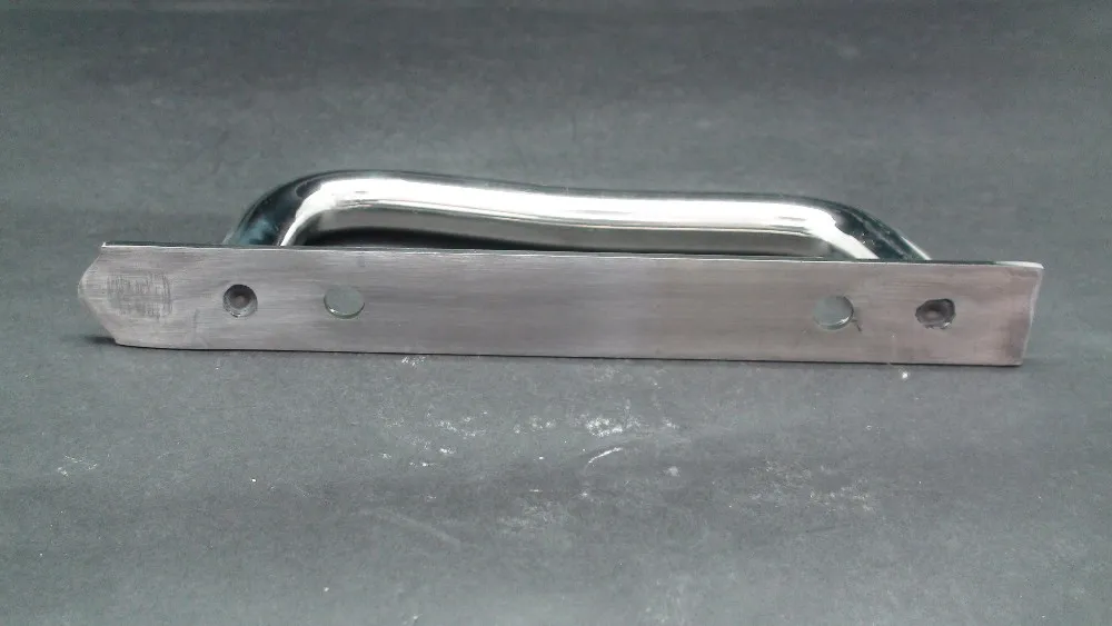 Round tubular stainless steel cargo trailer grab handle 02500 from