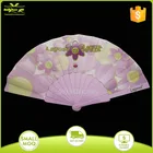 Fan Folding Hand Fan Advertising Logo Printing Plastic Folding Hand Fan Frame