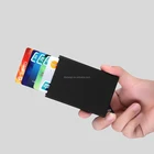 Free Shipping Aluminum alloy RFID pop up card holder wallet