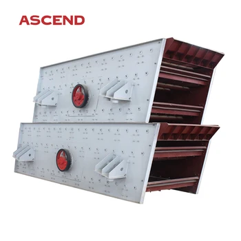 High quality mining one single two double three deck layer vibrating shaker screen for aggregates, sand and gravel