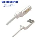 3 pin Male Magnetic 12V Pogo Pin Usb Cable Charger Connector for Smart Watch