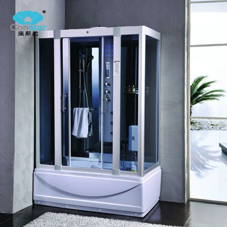 Wholesale Constar High Quality China Steam Bubble Bathroom Cabinet Foot Massage Prefab Portable Shower Cabin