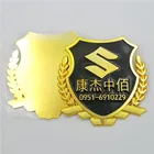 Custom Enamel Car Logo Metal Car Motorcycle Emblem Sticker Car Styling Stickers Accessories