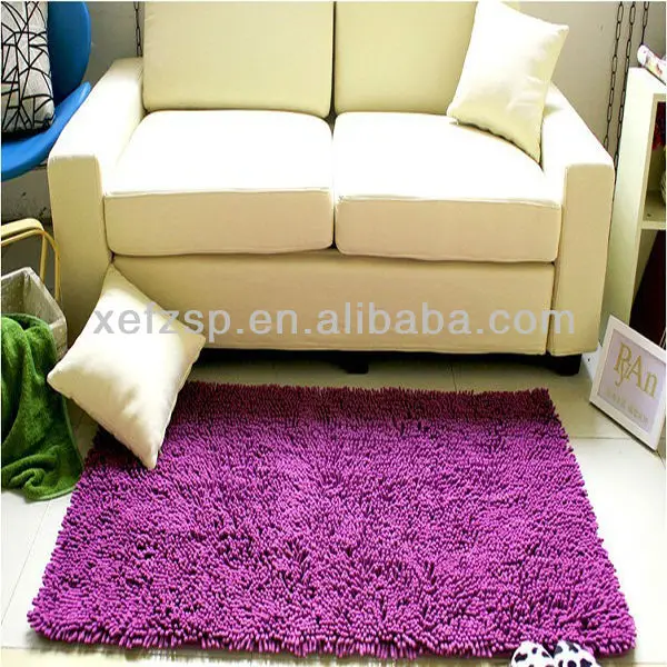 microfiber white shag area rug