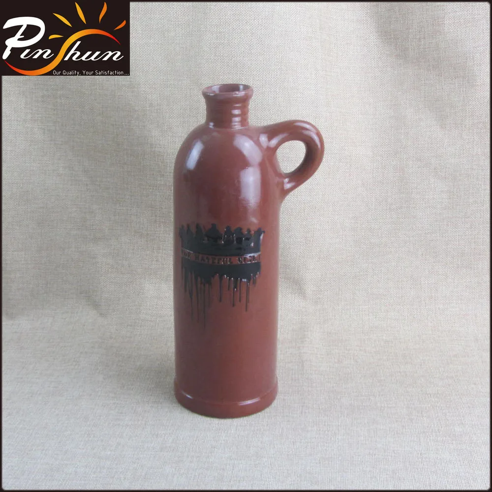 Wholesale ceramic wine bottle