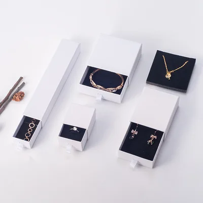 Wholesale custom logo printed paper jewelry box factory supply cheap drawer slide out jewelry packaging box, Optional
Wholesale custom logo printed paper jewelry box factory supply cheap drawer slide out jewelry packaging box, Optional