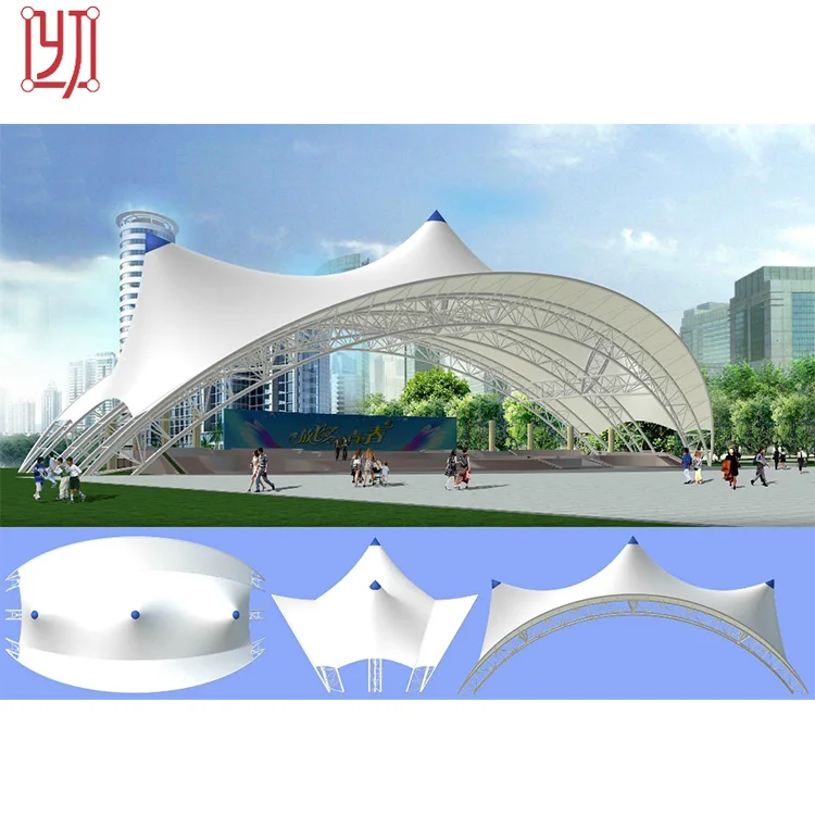 Tensile Membrane Structures Waterproof Tension Structure Buy Tensile