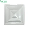 Aluminum alloy air conditioning square ceiling air diffuser
