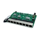 Source manufacturer IEEE802.3 af/at 8 ports optical network PoE EPON ONU support OLT Fiberhome Huawei