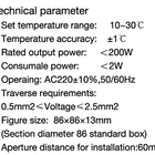 electric floor heating programmable room wifi thermostat