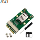 Mini PCI-E Wireless Module to Mini PCIe Adapter with SIM Card Slot for GSM/GPRS/3G/4G/WLAN/WWLAN/GPS/ LTE/Mini Card