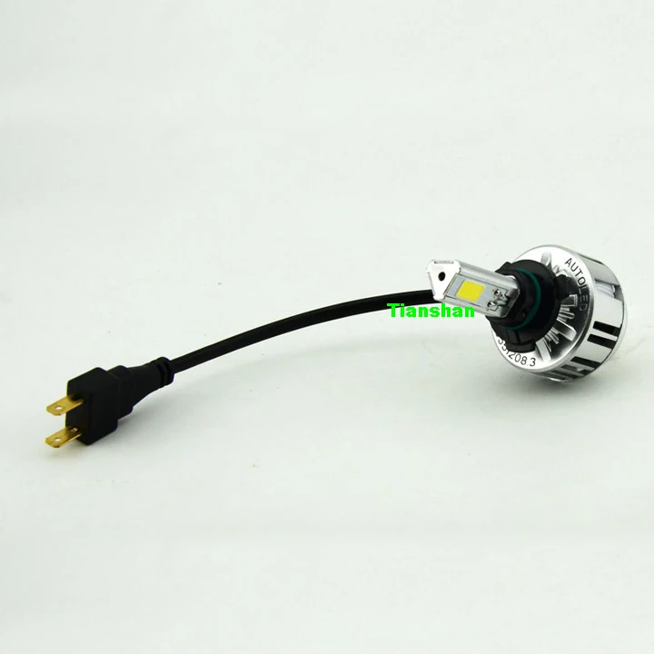3 COB Chips 3300lm 6500k Real 36W LED Car Headlight Lamp HB4 9006 1 Pair HID Replacement LED Bulb 6500K/3000K
